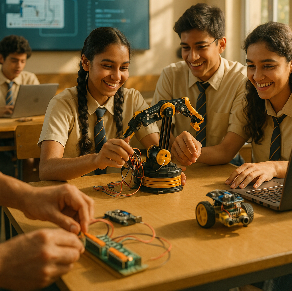 Stage 2 - Robotics Classroom